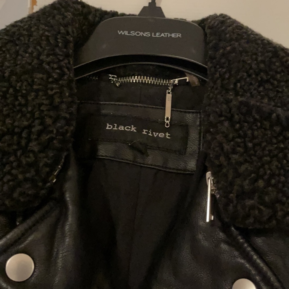 Real leather jacket - Picture 2 of 4